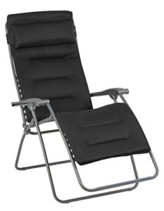 Lafuma Großer Relax-Liegestuhl ♥ Sehr bequemes Liegen dank 3-lagigem Air Comfort Bezug mit patentiertem Clip-System